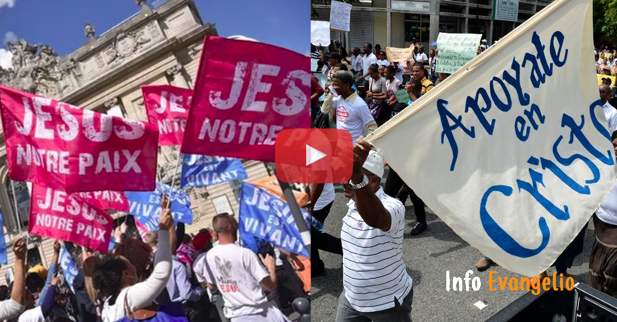 Miles de Cristianos franceses salen a las calles a “Marchar por Jesús”